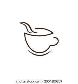 Coffee cup Logo Template vector icon design