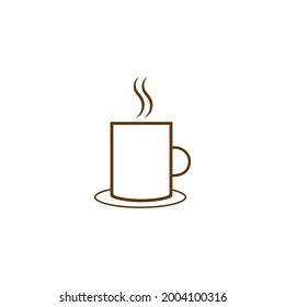 Coffee cup Logo Template vector icon design