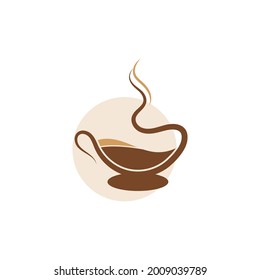 Coffee cup Logo Template vector icon design