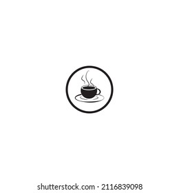 Coffee cup Logo Template vector icon design