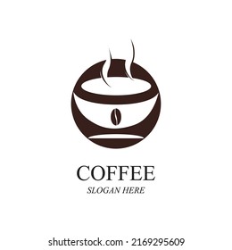 Coffee cup Logo Template vector icon design