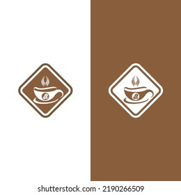 Coffee cup logo template vector icon design