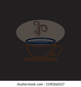 Coffee cup logo template vector icon design