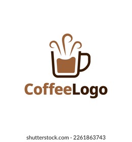 coffee cup logo template vector icon design