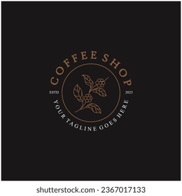 Coffee cup Logo Template vector icon design