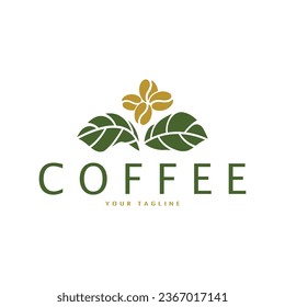 Diseño de icono vectorial de plantilla de logotipo de taza de café