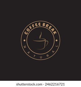 Coffee cup Logo Template vector icon illustration  design