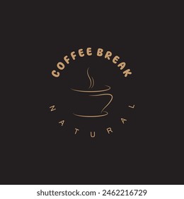 Coffee cup Logo Template vector icon illustration  design