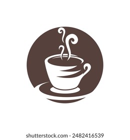 Coffee cup Logo Template vector icon design