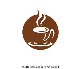 Coffee cup Logo Template vector icon design