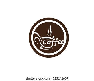 Coffee cup Logo Template vector icon design