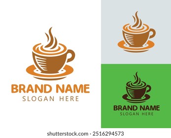 Coffee Cup Logo Vector Design