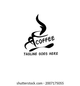 Coffee cup logo vector illustration. Very good for coffee shop