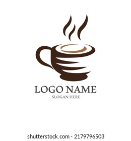 coffee cup logo in vector style