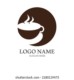 coffee cup logo in vector style