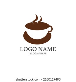 coffee cup logo in vector style