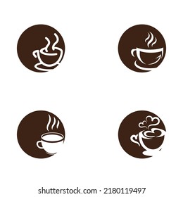 coffee cup logo in vector style
