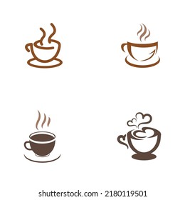 coffee cup logo in vector style