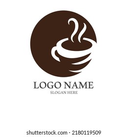 coffee cup logo in vector style