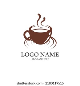 coffee cup logo in vector style