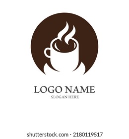 coffee cup logo in vector style
