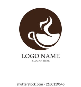 coffee cup logo in vector style