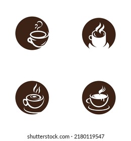 coffee cup logo in vector style