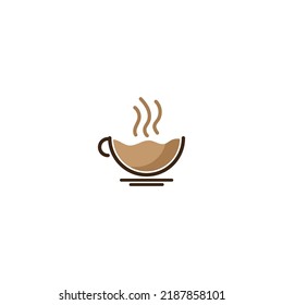coffee cup logo in vector style