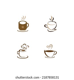 coffee cup logo in vector style