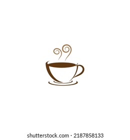 coffee cup logo in vector style