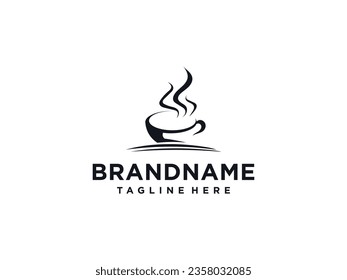coffee cup logo in vector style