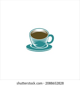 coffee cup logo vector template