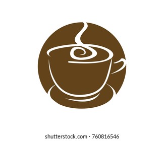 Coffee cup Logos Template vector icon 