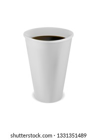 Coffee Cup Mockup - Isolated on White