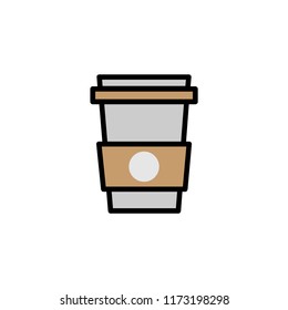 coffee cup mockup vector