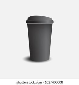 coffee cup mockup ,vector illustration