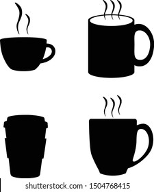 coffee cup Monochrome Four styles to choose from