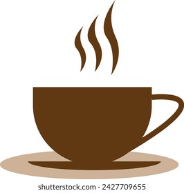 Diseño de icono de taza de café