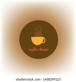 coffee cup on the background