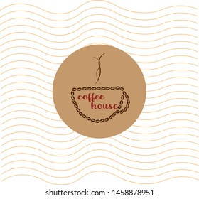 coffee cup on the background