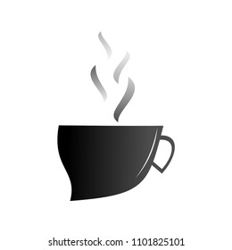coffee cup  on a white background.