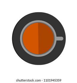 coffee cup  on a white background.