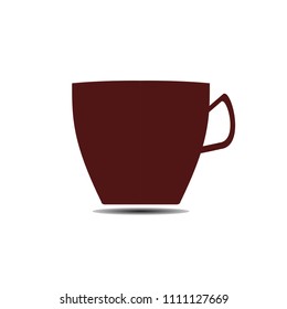 coffee cup  on a white background.