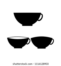 coffee cup  on a white background.
