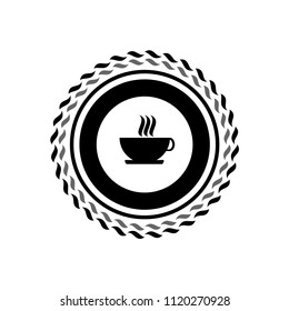 coffee cup  on a white background.