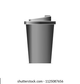 coffee cup  on a white background.