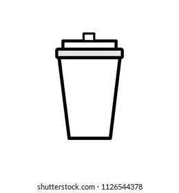 coffee cup  on a white background.