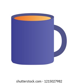 coffee cup on white background