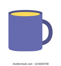 coffee cup on white background