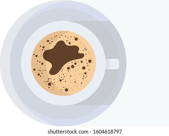 coffee Cup on white background